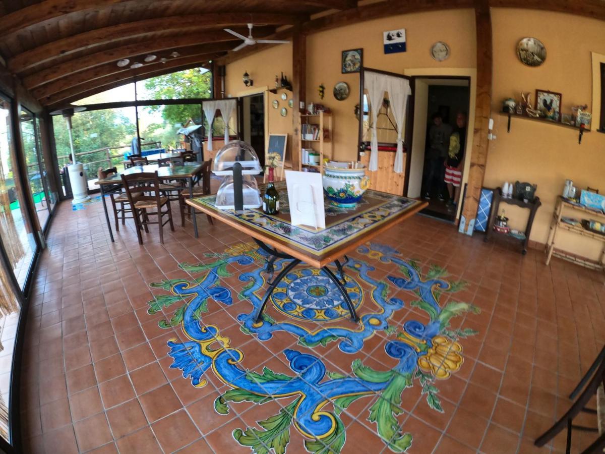 Agriturismo B&B Il Rifugio Di Nino Контурси Экстерьер фото